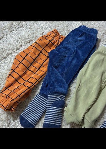 Erkek Çocuk Çok Renkli Rahat Pantolon - Görsel 2