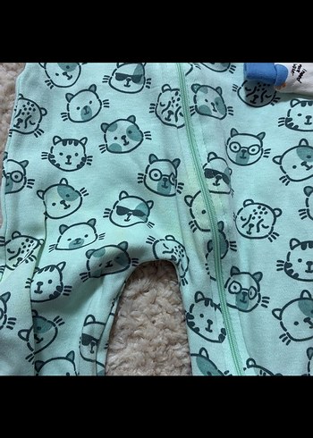 Çok Renkli Bebek Erkek Tulumlar Fermuarlı - Görsel 5