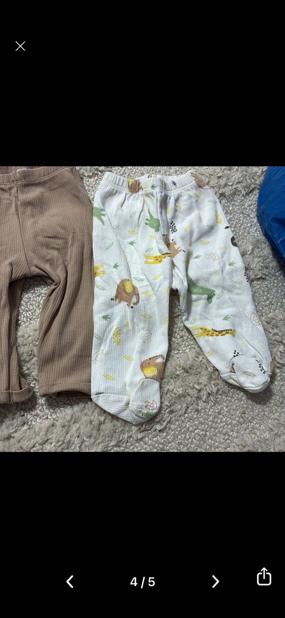 Erkek Çocuk Rahat Kesim Kahverengi Pantolon - Görsel 4