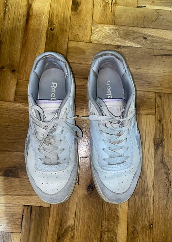 Reebok Beyaz Gri Kadın Spor Ayakkabı - Görsel 4