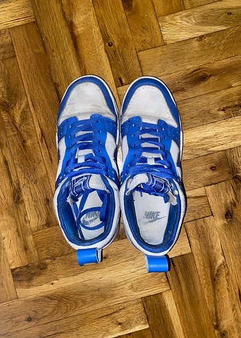 Mavi  Bağcıklı Kadın Spor Ayakkabı - Görsel 5