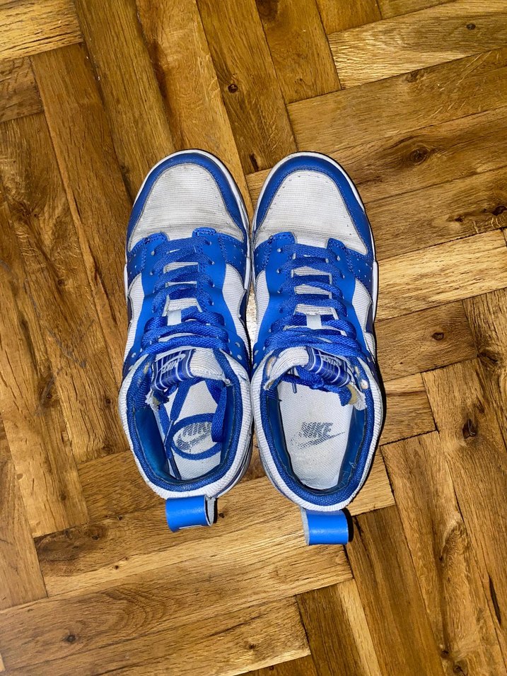 Mavi  Bağcıklı Kadın Spor Ayakkabı - Görsel 5