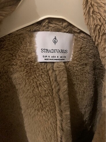 s Beden kahverengi Renk Kürklü meşhur mont Stradivarius