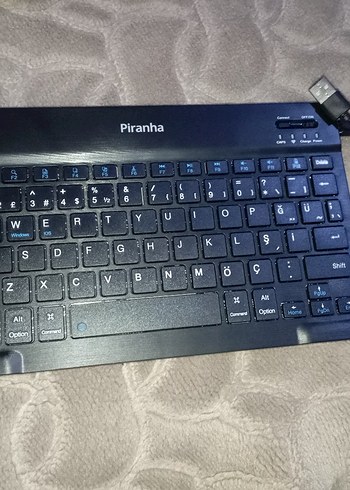 Piranha Piranha Beyaz Kablosuz Klavye