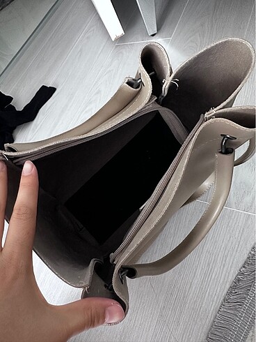 Bej çanta - Görsel 4
