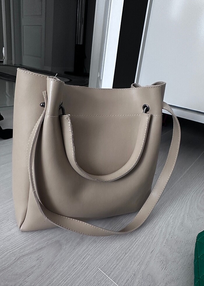 Bej çanta - Görsel 2