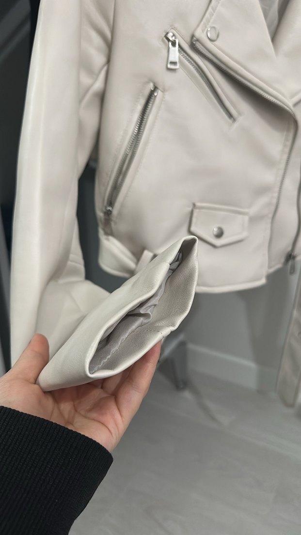 Stradivairus deri ceket - Görsel 2