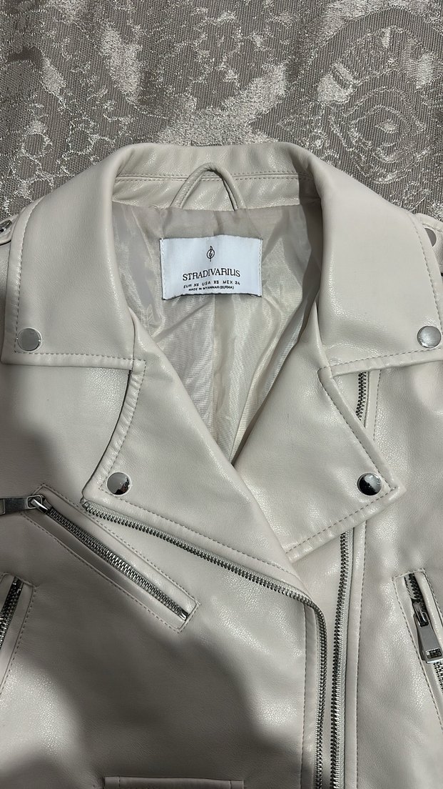 Stradivairus deri ceket - Görsel 5
