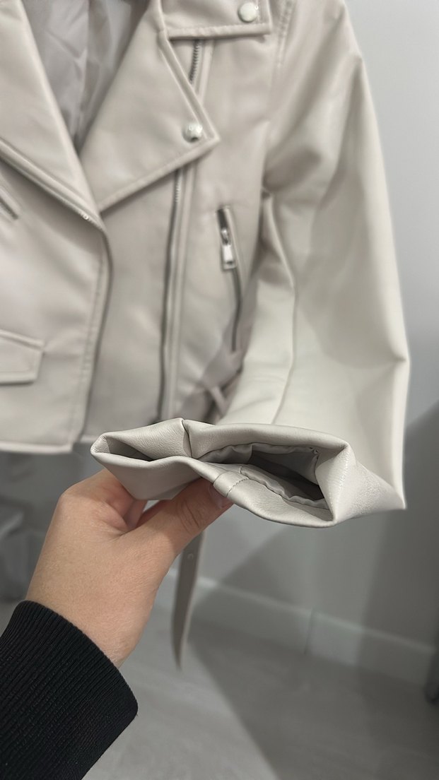 Stradivairus deri ceket - Görsel 3