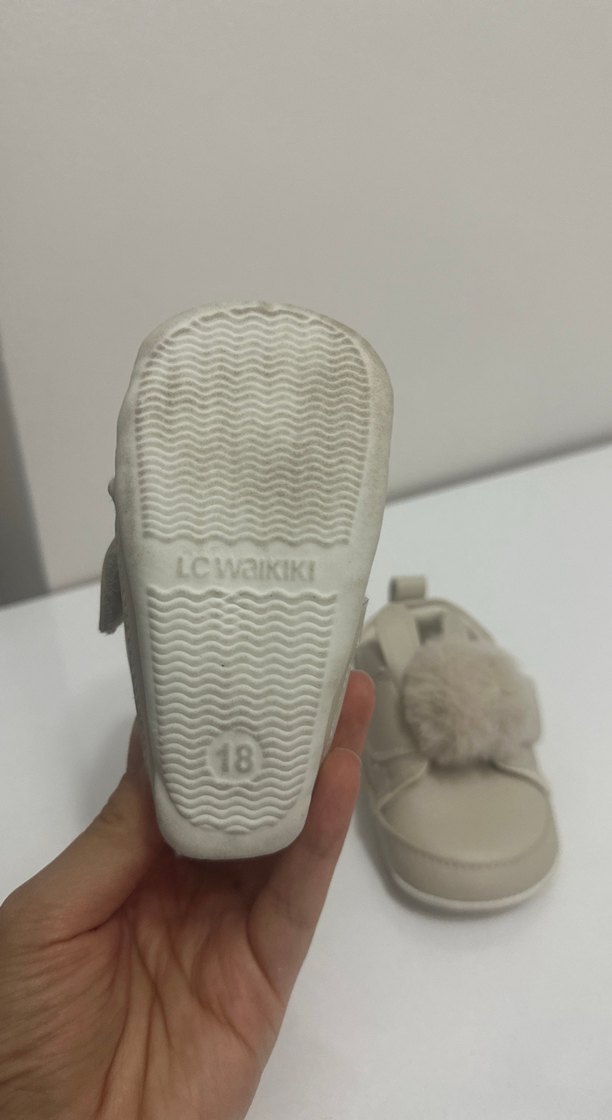 Kız Bebek Kürklü İlk Adım Ayakkabısı - Görsel 2