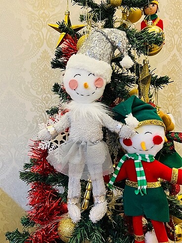 SIFIR 34cm KARDAN ADAM AĞAÇ SÜSÜ
