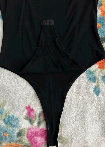 Kadın Çıtçıtlı Yarım Balıkçı Yaka Uzun Kollu Body - Görsel 3