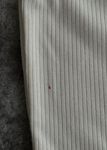 Çıtçıtlı Beyaz Kolsuz Polo Yaka Mini Üst - Görsel 3