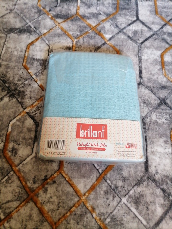 Brillant Mavi Baskılı Çocuk pike - Görsel 2