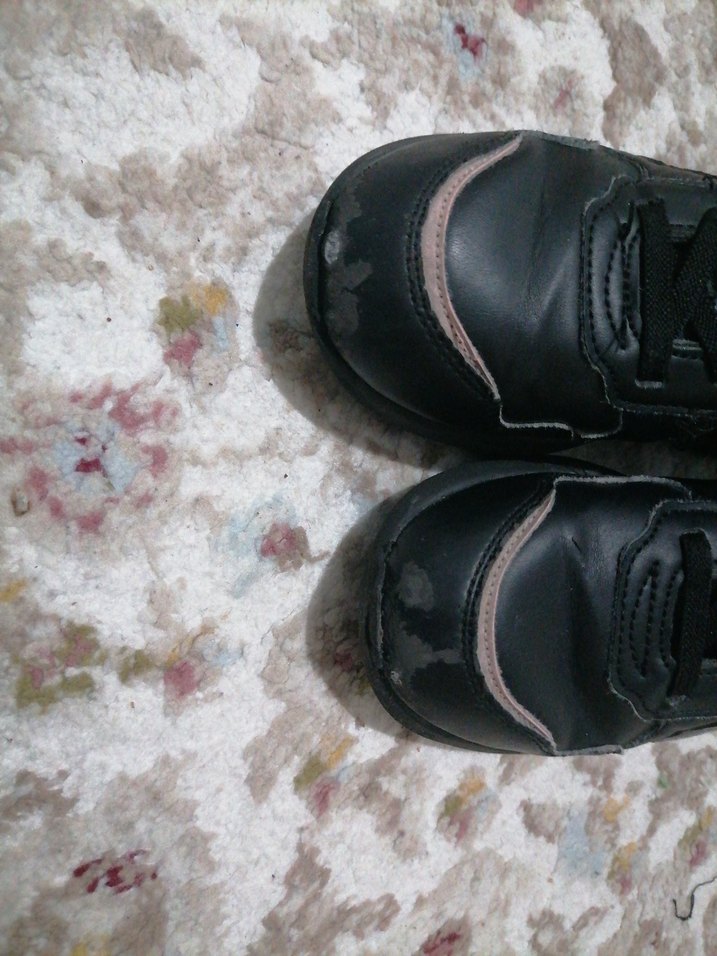 Kız Çocuk Siyah Rock Punk Spor Ayakkabı - Görsel 2