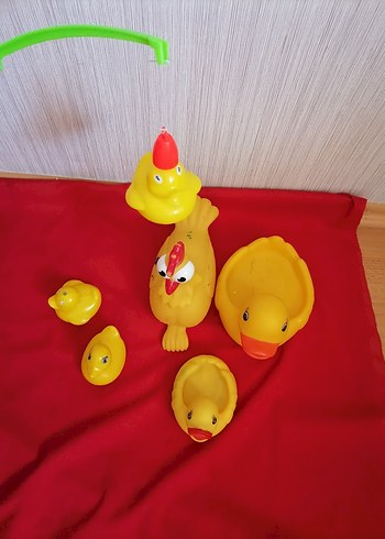 Sarı Renkli Su Oyuncakları Seti