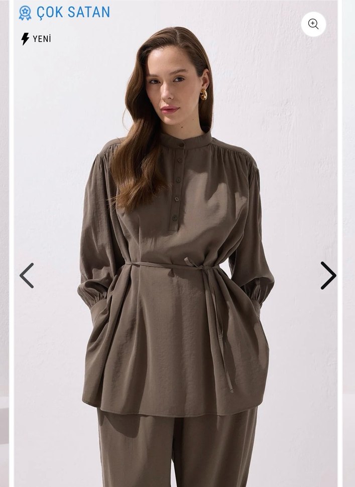 Kadriye Başturk Haki Yeşil Takım - Görsel 2