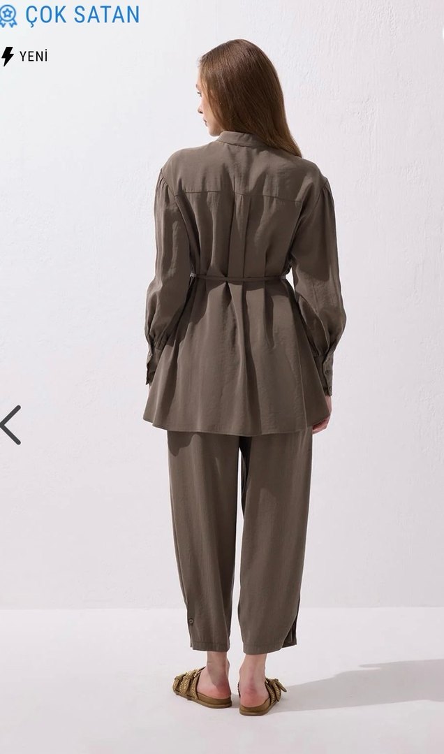 Kadriye Başturk Haki Yeşil Takım - Görsel 3