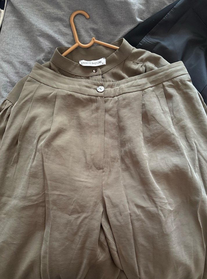 Kadriye Başturk Haki Yeşil Takım - Görsel 5