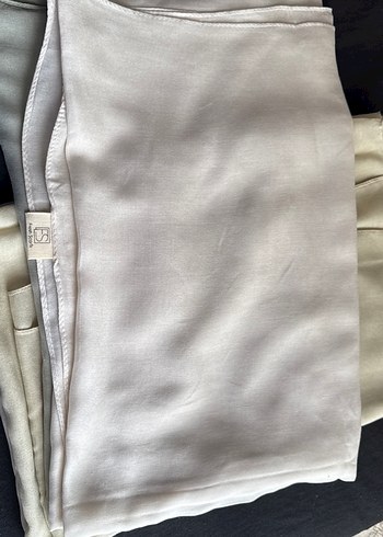 Fresh Scarf Rami Viskon şal Fildişi Renk - Görsel 4