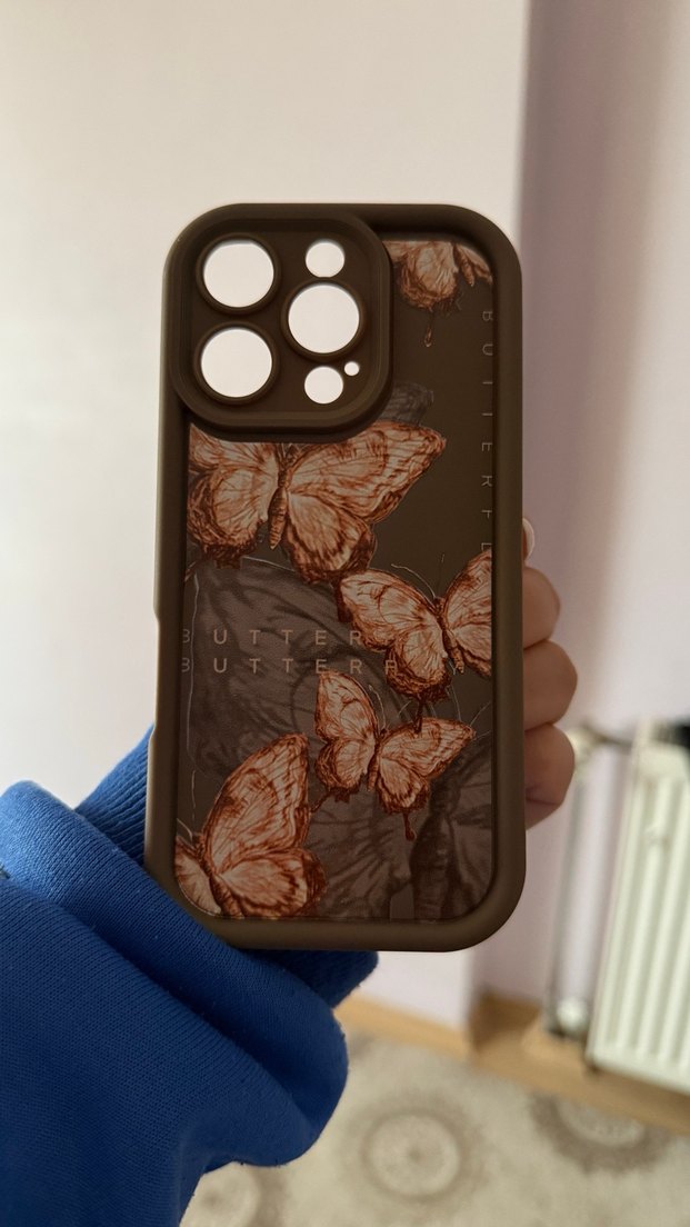 İphone 16 Pro Kahverengi Telefon Kılıfı - Görsel 3