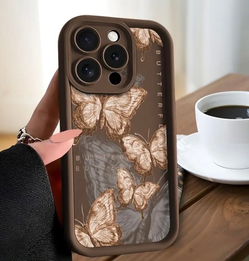 İphone 16 Pro Kahverengi Telefon Kılıfı - Görsel 2