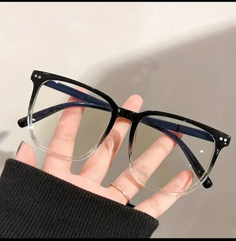 Mavi Işık Korumalı Kore Tazr Gözlük Bordo - Görsel 4