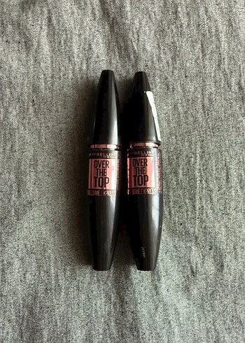 2 adet Maybelline Over The Top Siyah Maskara - Görsel 4