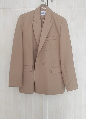 Blazer Ceket - Camel 