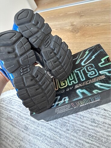 30 Beden lacivert Renk Skechers 30 numara ışıklı spor ayakkabı