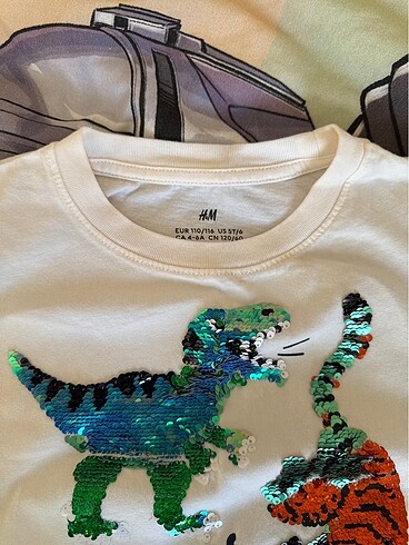 H&M H&m pullu tshirt 4-6 yaş