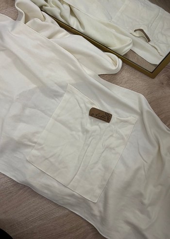 Beyaz Bebek Kanguru Sling - Görsel 2