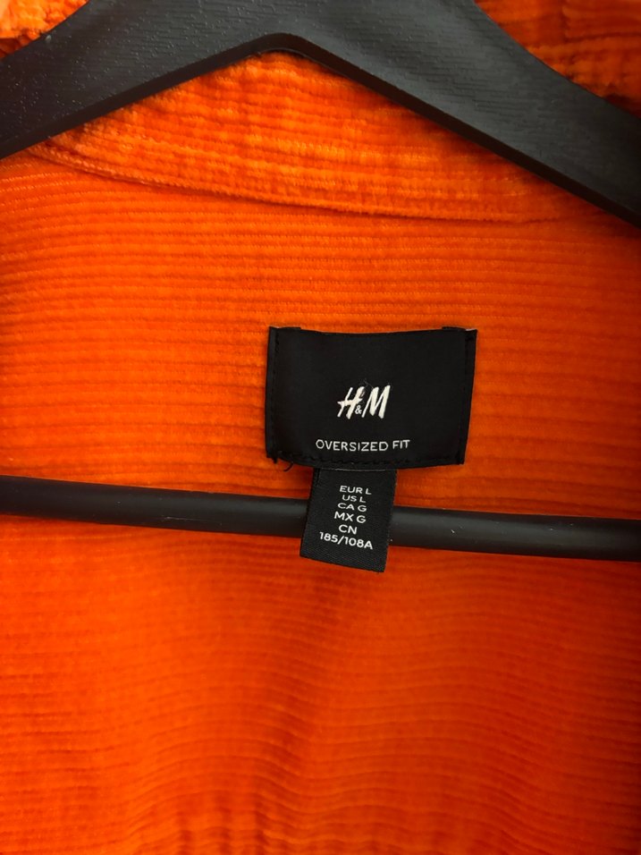 Turuncu Düğmeli Kadın Gömlek - Görsel 2