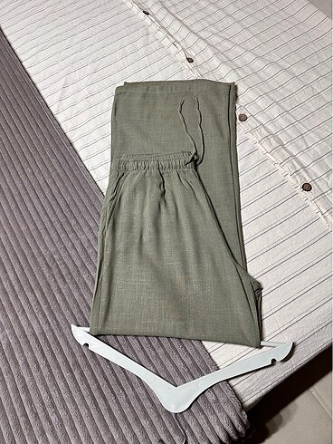 xl Beden Keten pantolon