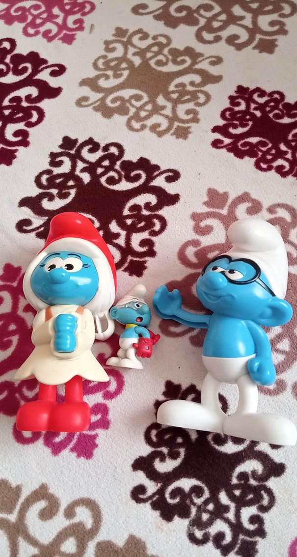 Renkli Şirinler Figür Seti - Görsel 2