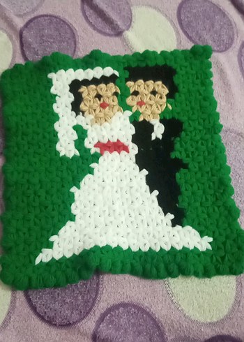 Renkli Düğün Temalı Banyo Süngeri - Görsel 3