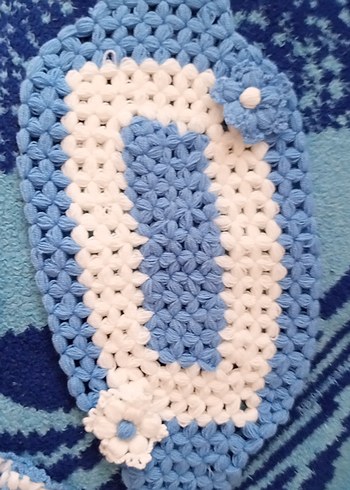 Renkli Mavi Banyo Süngeri Seti - Görsel 5