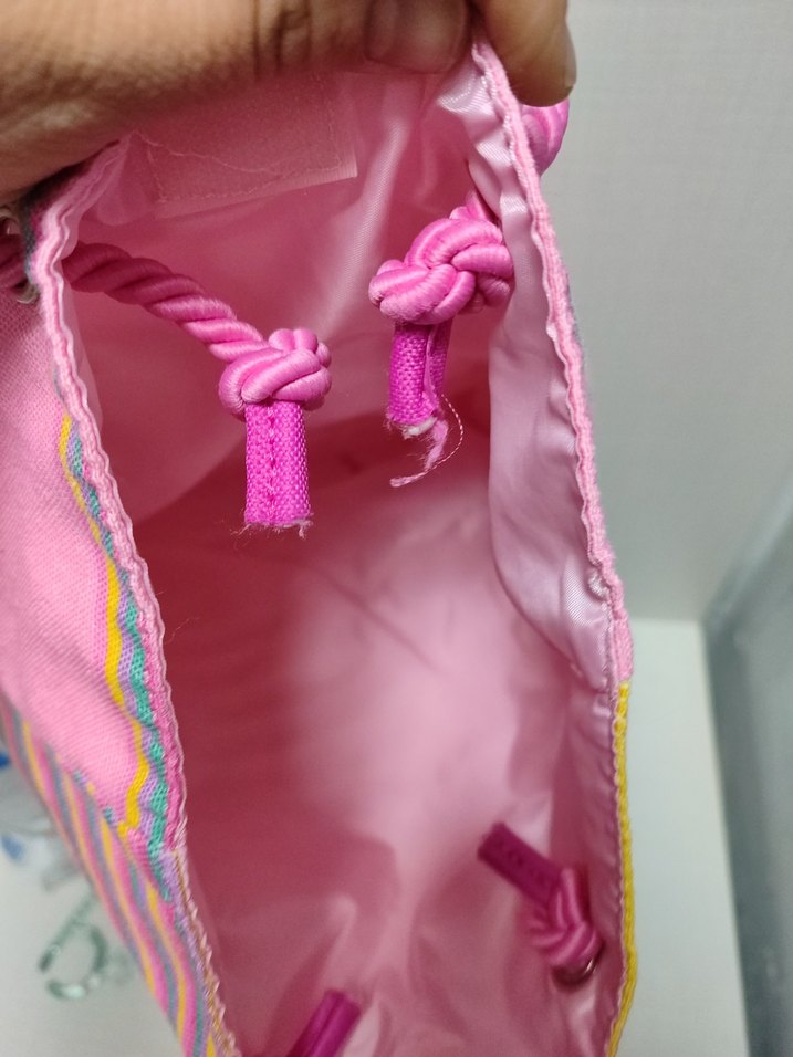 Pembe Unicorn Temalı çanta - Görsel 3