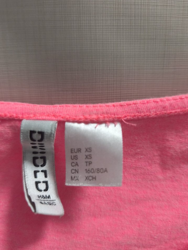 pembe crop tişört - Görsel 2