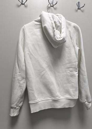 Düğmeli Beyaz Galatasaray Sweatshirt - Görsel 4