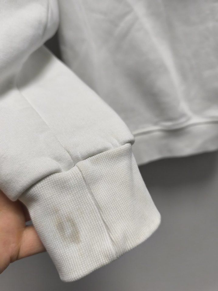 Düğmeli Beyaz Galatasaray Sweatshirt - Görsel 5