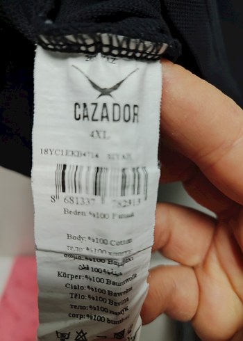 Siyah Erkek Polo Tişört, Kısa Kollu, Düğmeli - Görsel 5