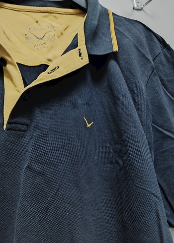 Siyah Erkek Polo Tişört, Kısa Kollu, Düğmeli - Görsel 3