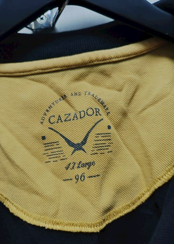 Siyah Erkek Polo Tişört, Kısa Kollu, Düğmeli - Görsel 2