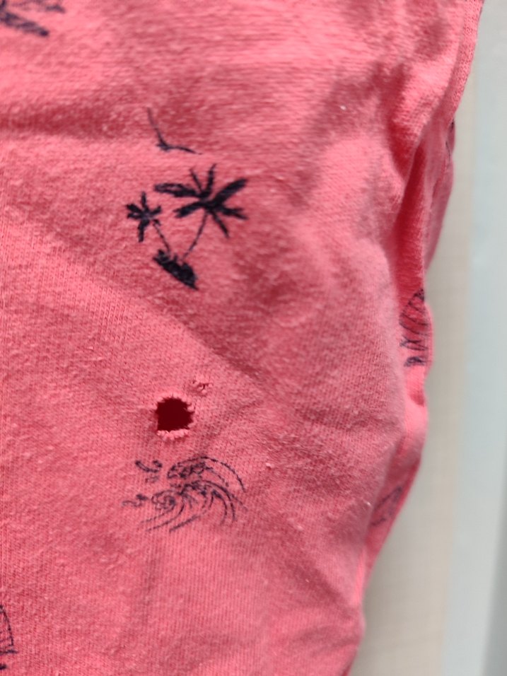 Pembe Desenli Kısa Kollu Polo Tişört - Görsel 2