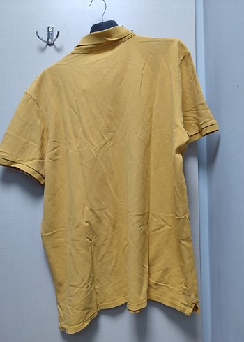 Erkek Sarı Düğmeli Polo Tişört - Görsel 6