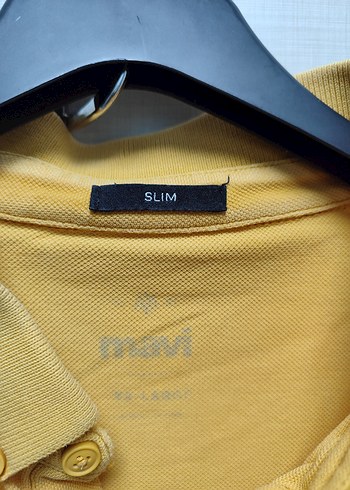 Erkek Sarı Düğmeli Polo Tişört - Görsel 4