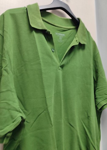 Erkek Yeşil Polo Yaka Tişört - Görsel 7