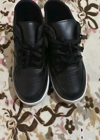 Nike Siyah Bagcikli Cocuk Sneaker