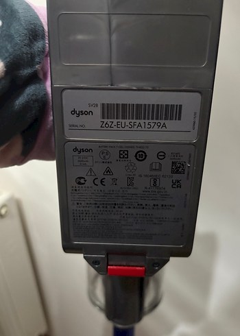 Mavi Dyson Kablosuz Elektrikli Süpürge - Görsel 6